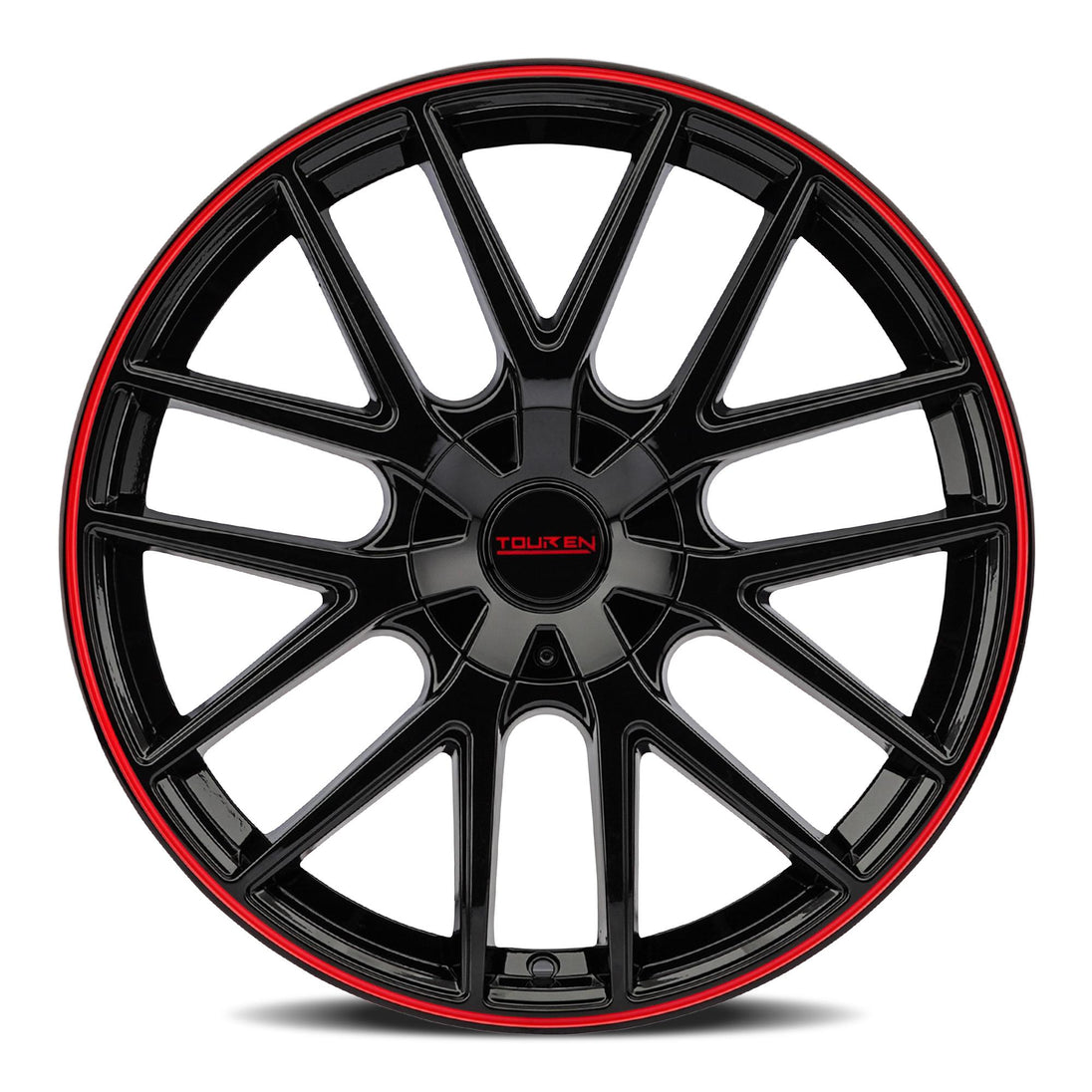 Touren TR60 3260 Wheel – Black / Red Ring