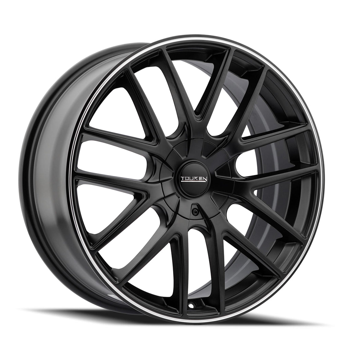 Touren TR60 3260 Wheel – Matte Black / Machined Ring