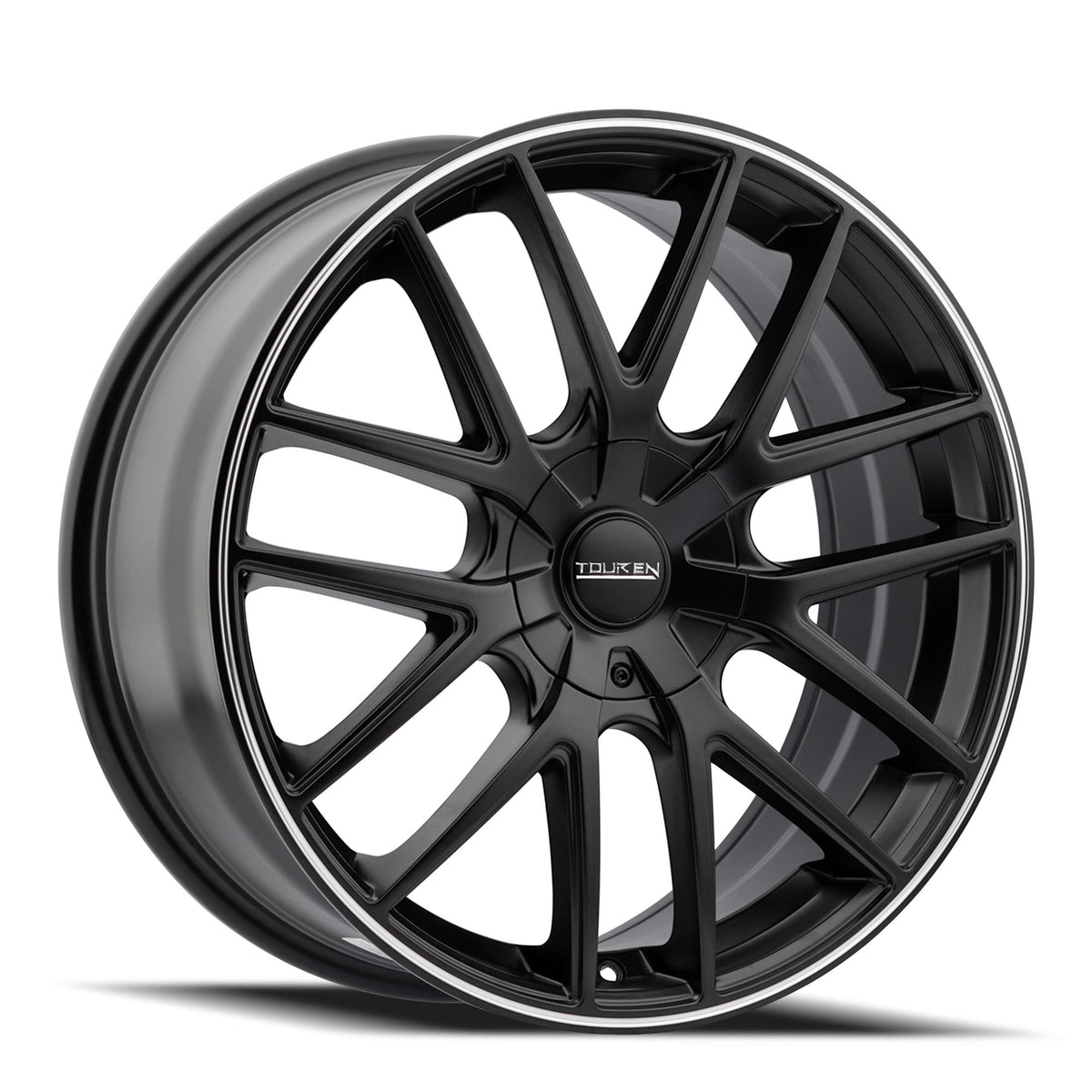 Touren TR60 3260 Wheel – Matte Black / Machined Ring