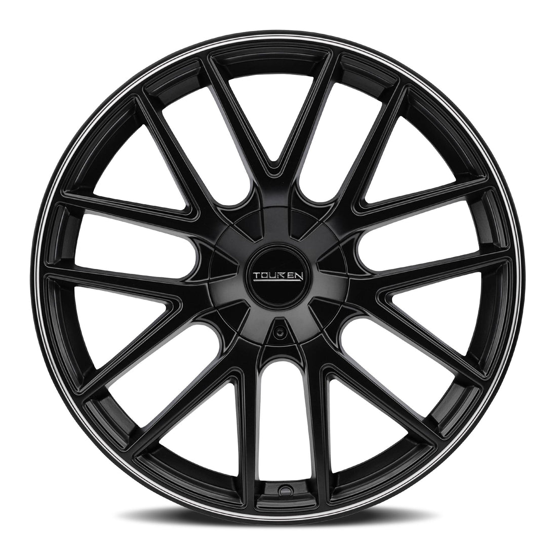 Touren TR60 3260 Wheel – Matte Black / Machined Ring