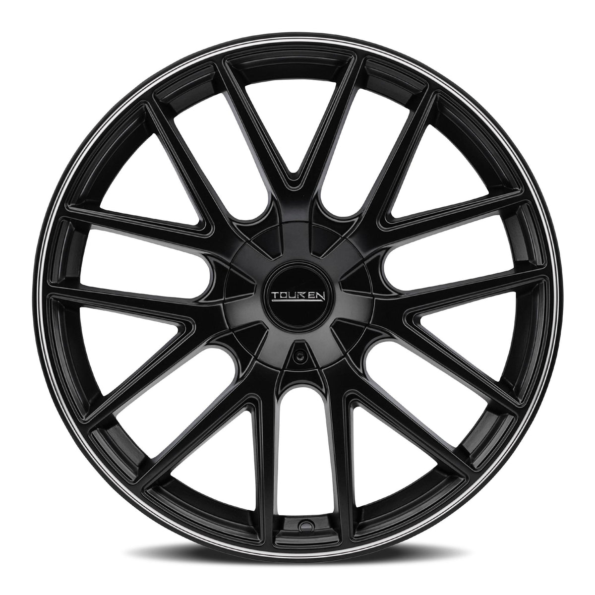 Touren TR60 3260 Wheel – Matte Black / Machined Ring