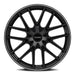 Touren TR60 3260 Wheel – Matte Black / Machined Ring