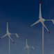 Diagram of wind charging a Nature's Generator system
