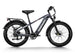 Himiway D5 all-terrain fat tire e-bike in Space Grey, side view