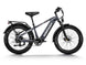 Himiway D5 all-terrain fat tire e-bike in Space Grey, side view