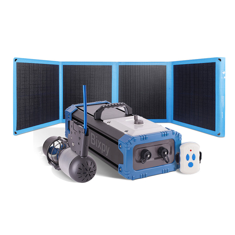 Bixpy K-1 Angler Pro kit with SUN80 solar panel