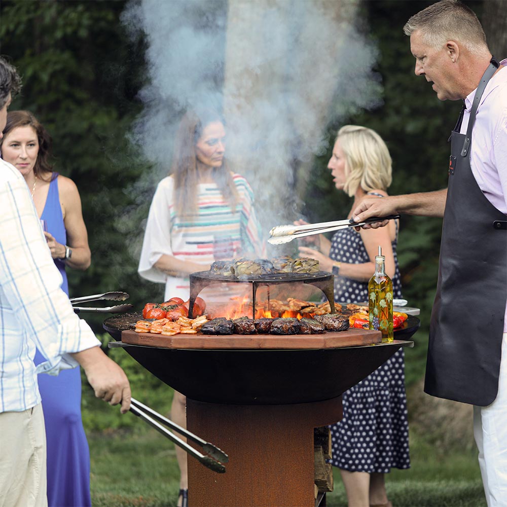Arteflame Classic 40" Grill & Griddle with Storage Base