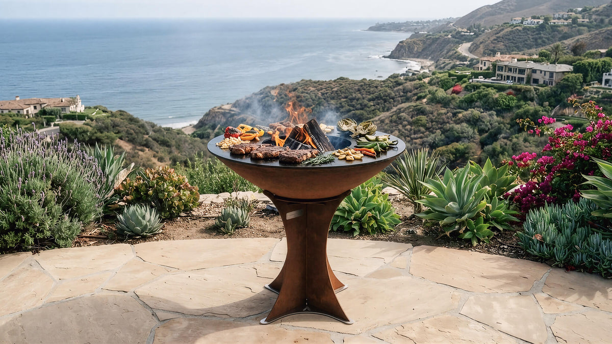 Arteflame Classic 40" Grill & Griddle with Tall Euro Base