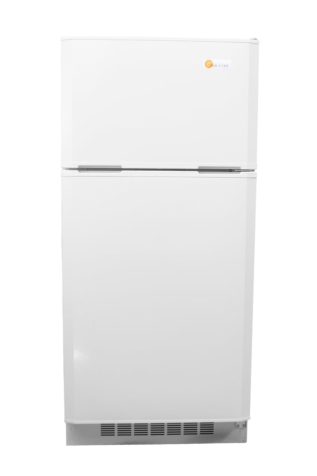 SunStar 16 cu ft solar upright refrigerator freezer