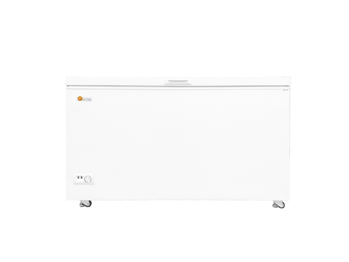 SunStar 15.7 cu ft AC chest freezer, white