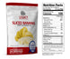 Legacy Food Storage Legacy Essentials Assorted Freeze-Dried Fruit banana slices nutrition facts label