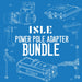 Bixpy K-1 outboard kit with power pole and steering for ISLE boards
