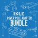 Bixpy K-1 outboard kit with power pole and steering for ISLE boards