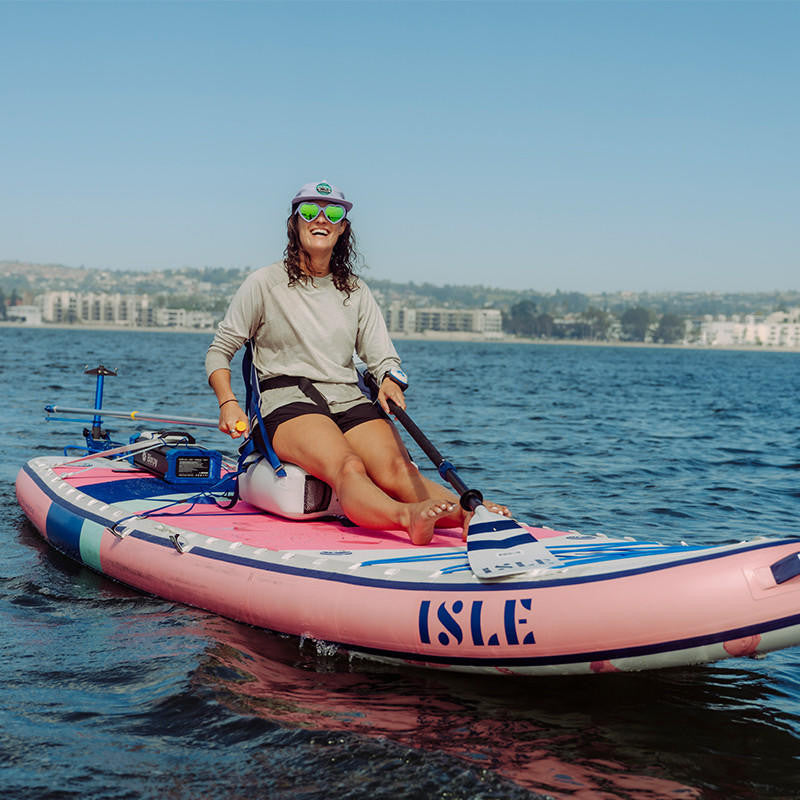Bixpy K-1 outboard kit with power pole and steering for ISLE boards – photo 4
