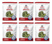 Legacy Food Storage 30 Serving Freeze Dried Broccoli Pouch - 6 pack showing all six pouches