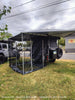 BunduAwn center screen bug room with roof, set up at camp