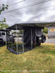 BunduAwn center screen bug room with roof, set up at camp