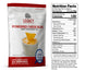 Legacy Food Storage 33 Serving Cheese Blend Powder Pouch - 6 pack nutrition facts label