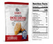 Legacy Food Storage 19 Servings - 1 lb Freeze-Dried Diced Chicken - 6 pack nutrition facts label