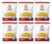 Legacy Food Storage 20 Serving Freeze-Dried Corn Pouch - 6 pack showing all six pouches together