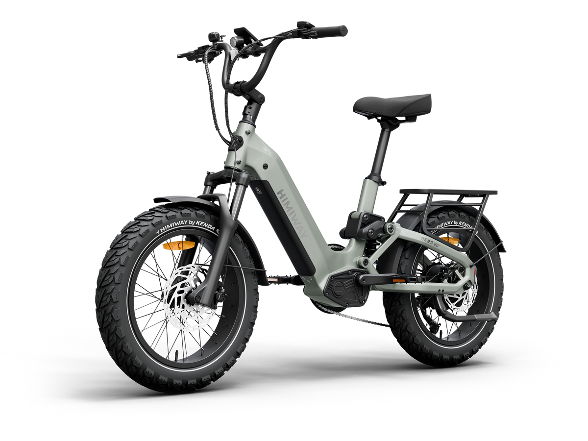 Himiway D5 2.0 20 inch e-bike, drive side