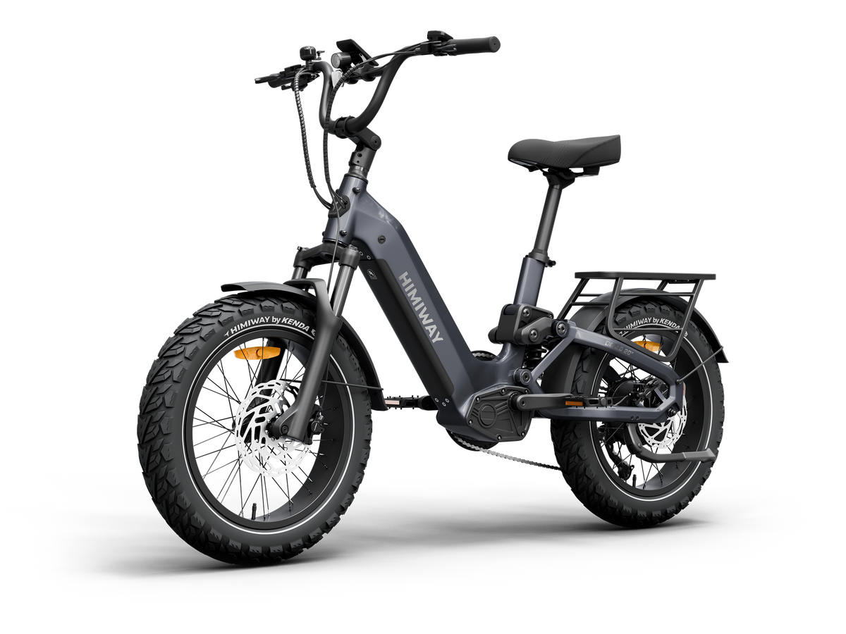 Himiway D5 2.0 20 inch e-bike, drive side