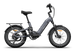 Himiway D5 2.0 20 inch e-bike in Space Grey, side view