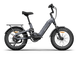Himiway D5 2.0 20 inch e-bike in Space Grey, side view