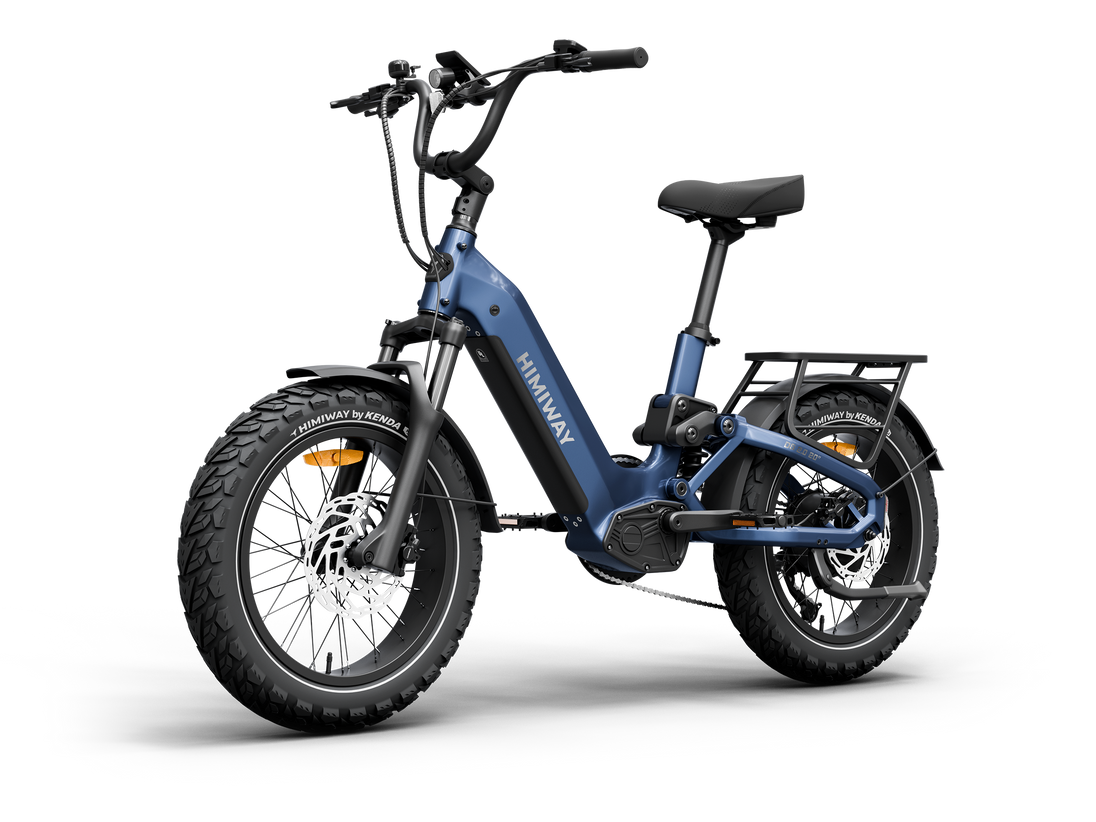 Himiway D5 2.0 20 inch e-bike, drive side