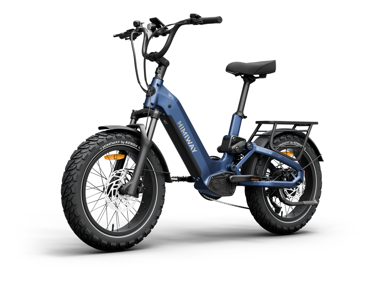 Himiway D5 2.0 20 inch e-bike, drive side