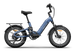 Himiway D5 2.0 20 inch e-bike in Midnight Blue, side view
