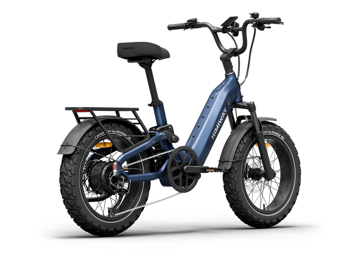 Himiway D5 2.0 20 inch e-bike, rear angle