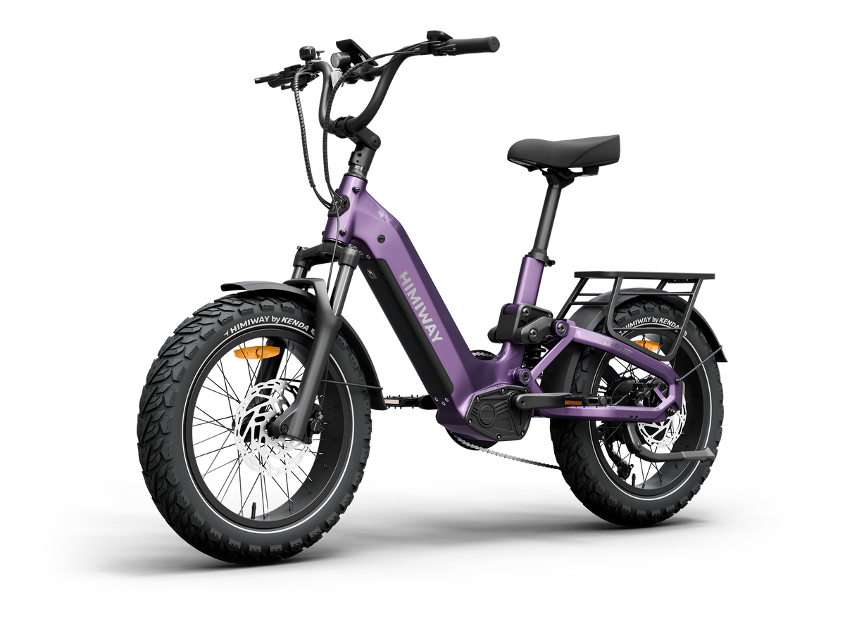 Himiway D5 2.0 20 inch e-bike, drive side