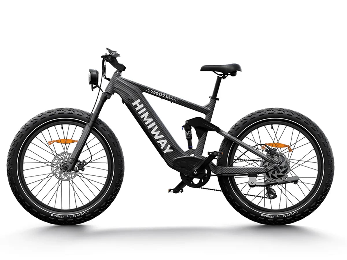 Himiway D7 fat tire e-bike, non-drive side
