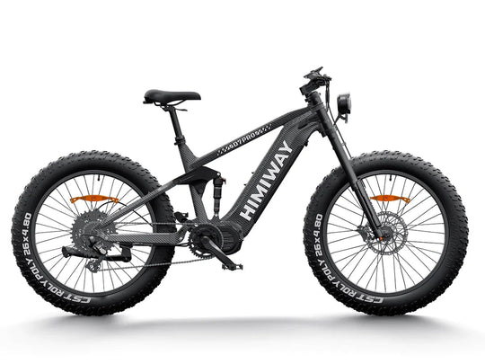 Himiway D7 Pro mid-drive fat tire e-bike in King, side view