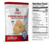 Legacy Food Storage 48 Whole Powdered Eggs Pouch - 6 pack nutrition facts label