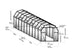Grandio Elite 8x20 greenhouse kit – image 4