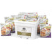 Legacy Food Storage 120 Serving Breakfast Bucket emergency food supply infographic overview