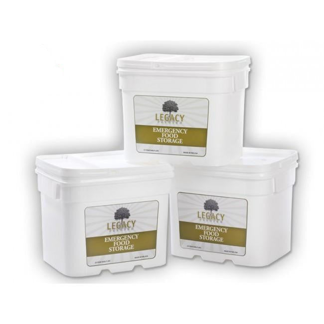 Legacy Food Storage 360 Serving Certified Gluten Free Entrée Package emergency food supply 360 servings overview