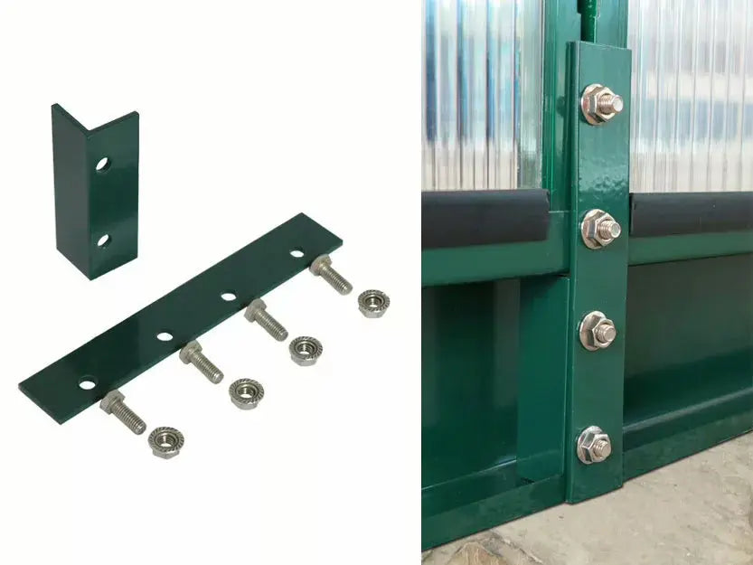 Grandio greenhouse frame to base brackets – image 3