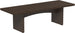 LuxCraft Urban 3' x 8' rectangular poly dining table in Brazilian Walnut
