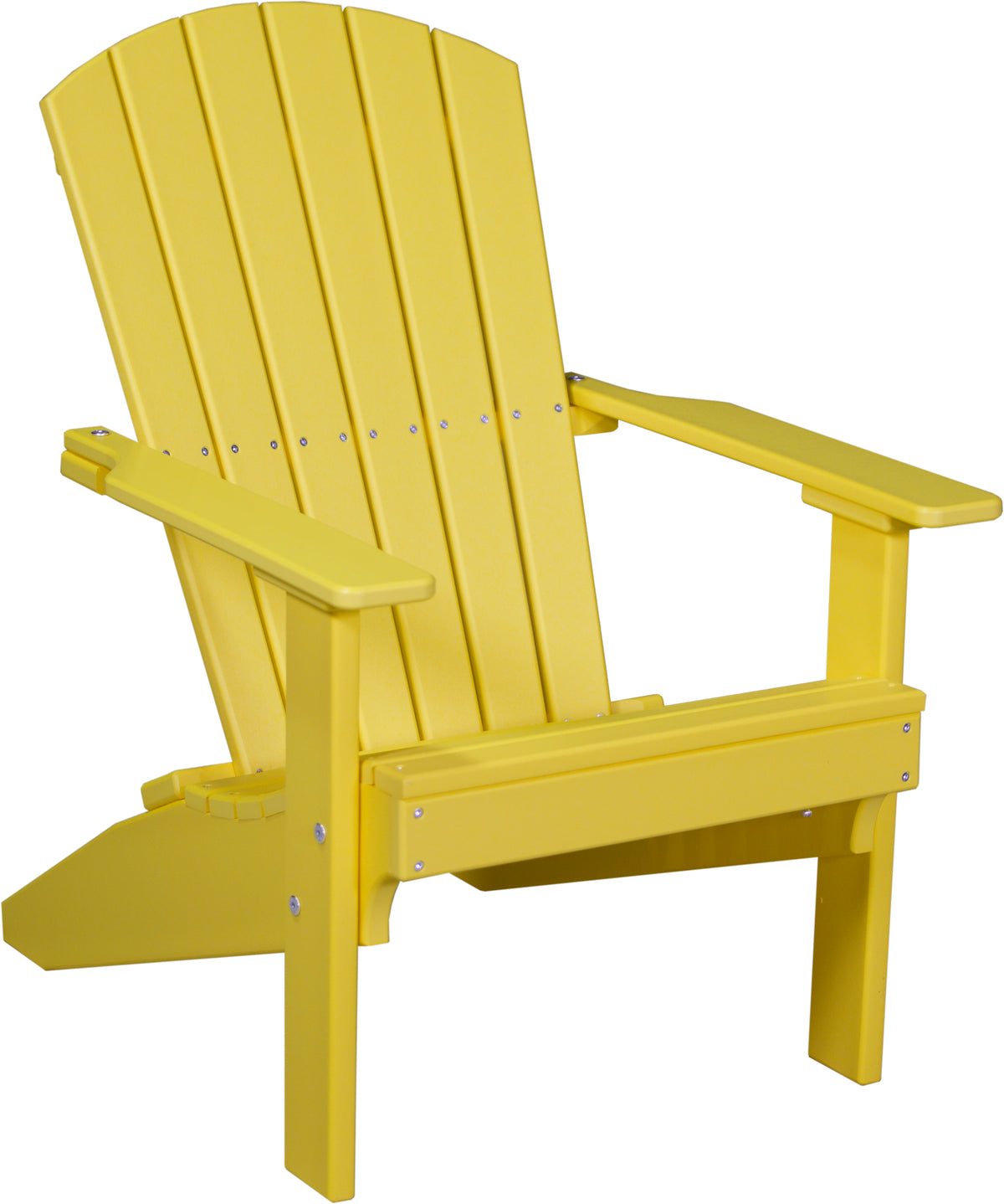 LuxCraft Lakeside poly Adirondack chair in Yellow