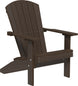 LuxCraft Lakeside poly Adirondack chair in Brazilian Walnut