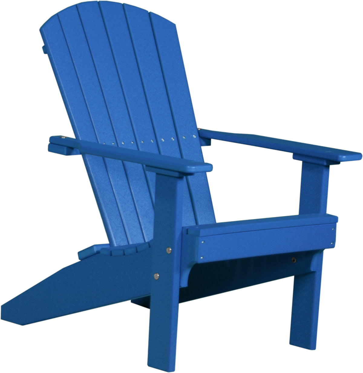 LuxCraft Lakeside poly Adirondack chair in Blue