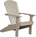 LuxCraft Lakeside poly Adirondack chair in Weatherwood
