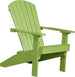 LuxCraft Lakeside poly Adirondack chair in Lime Green