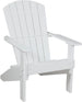 LuxCraft Lakeside poly Adirondack chair in White