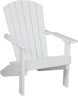 LuxCraft Lakeside poly Adirondack chair in White