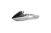EWAVE Formula Future EWE1 electric jet boat in silver, side view
