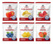 Legacy Food Storage Legacy Essentials Assorted Freeze-Dried Fruit variety pack kit packaging with assorted fruit pouches
